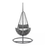 Függőfotel 125x80x70cm szürke Babilon-L-Grey