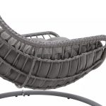 Függőfotel 125x80x70cm szürke Babilon-L-Grey