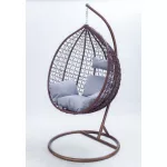 Függőfotel 115x105x195cm barna Babilon-S-Brown