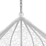 Függőfotel 115x105x195cm fehér Babilon-S-White