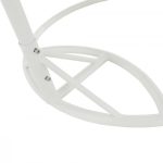 Függőfotel 115x105x195cm fehér Babilon-S-White