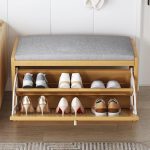 Bambusz cipőtároló 70x25x45cm BC FUR1674-2