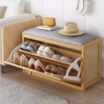 Bambusz cipőtároló 70x25x45cm BC FUR1674-2