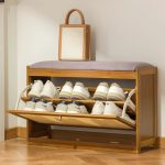 Bambusz cipőtároló 70x25x45cm BC FUR1674-2