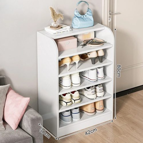 Cipősszekrény 42 x 30 x 80 cm fehér BC FUR1824-1