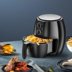 Forrólevegős sütő air fryer 1350w 4,5L G301