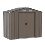 Kerti fém tároló ház 257 x 254 x 188 cm 6,5 m² GK808