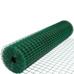 Műanyag bevonatú acél drótháló kerítés 1,8 x 30m, vastagság 1,5 mm 
