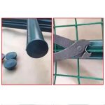 Műanyag bevonatú acél drótháló kerítés 1,8 x 30m, vastagság 1,5 mm 