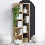 Könyvespolc 60x18x150cm barna KH12-1