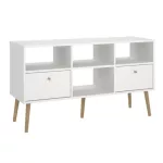 Komód hálószoba nappali bútor 117x61x30cm fehér KT-04