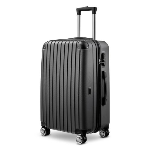 BeComfort L01-G-65, ABS, guruló, szürke bőrönd 65 cm