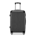 BeComfort L01-G-65, ABS, guruló, szürke bőrönd 65 cm