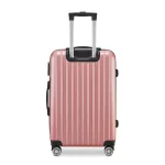 BeComfort L01-R-65, ABS, guruló, rosegold bőrönd 65 cm