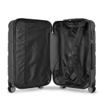 BeComfort L03-R-55, ABS, guruló, rosegold bőrönd 55 cm