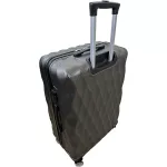 BeComfort L04-G-75, ABS, guruló, szürke bőrönd 75 cm