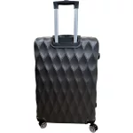 BeComfort L04-G-75, ABS, guruló, szürke bőrönd 75 cm