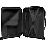 BeComfort L04-G-75, ABS, guruló, szürke bőrönd 75 cm