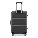 BeComfort L05-G-65, ABS, guruló, szürke bőrönd 65 cm