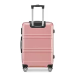 BeComfort L05-R-65, ABS, guruló, rosegold bőrönd 65 cm