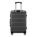 BeComfort L06-G-75, ABS, guruló, szürke bőrönd 75 cm