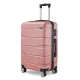 BeComfort L06-R-45, ABS, guruló, rosegold bőrönd 45 cm