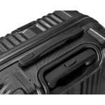 BeComfort L07-G-65, ABS, guruló, szürke bőrönd 65 cm