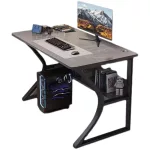 Gamer asztal minőségi íróasztal szürke 140x60x75 cm OTC-G3