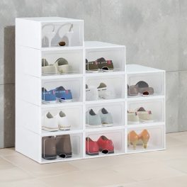 Cipőtároló doboz 12 darab fehér ST-12-W