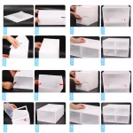 Cipőtároló doboz 24 darab fekete ST-24-B