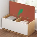 Tárolópad 80x40x40 cm barna BC ZK02